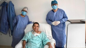 Paciente que recibió trasplante de corazón en IMSS Nuevo León.