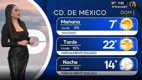 ¿Cuál será la temperatura mínima HOY 28 de diciembre del 2025?