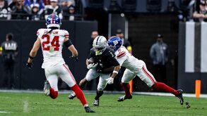 Giants vs Raiders en la semana 17 de la nfl.