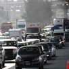 Tráfico en la autopista México-Puebla.