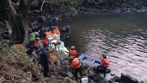 Un joven que fue de excursión con sus amigos murió ahogado en poza Azul de Actopan, Veracruz.