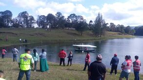 Un joven se ahogó al intentar sacar un balón de futbol de la presa de Tenango.
