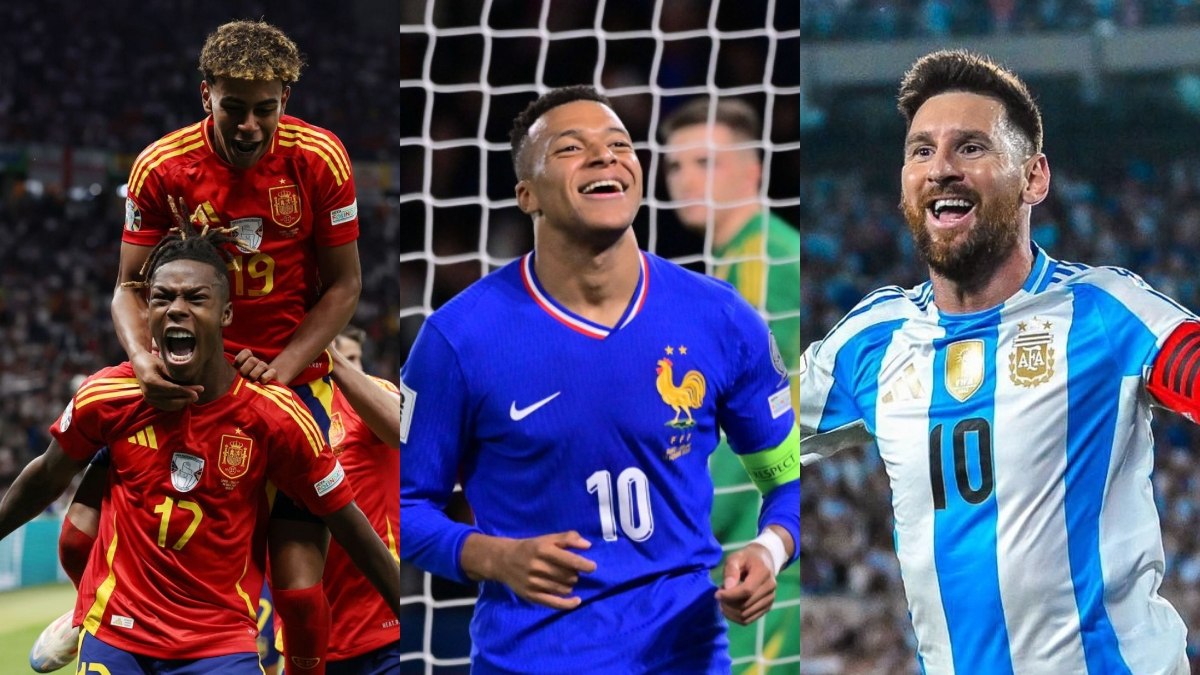 La Selecciones de España, Francia y Argentina, son las mejores del Ranking FIFA 2025.