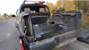 Una explosión provocada por pirotecnia al interior de una camioneta que circulaba por el eje Juan Pablo II, en Celaya, dejó cuatro personas lesionadas.