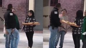 Un policía de Oaxaca fue separado de sus funciones, debido a que se le captó jugando su arma en presunto estado de ebriedad.