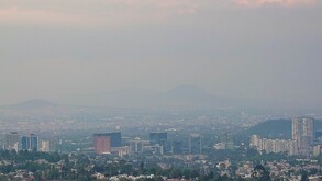 Mala calidad del aire en la Ciudad de México en los primeros días del 2026.