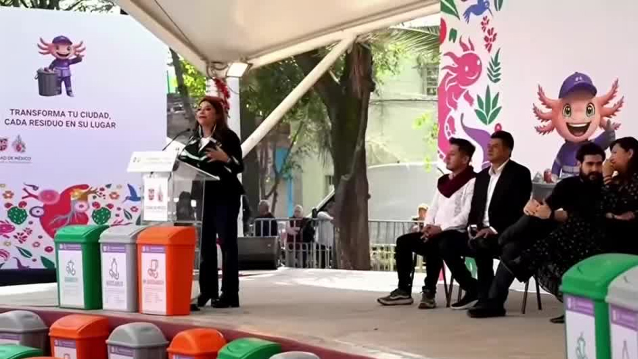 Desde el 1 de enero de 2026, la CdMx separará residuos en orgánicos, reciclables y no reciclables.