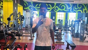 Miguel Borja preparándose por su cuenta rumbo al Clausura 2026.