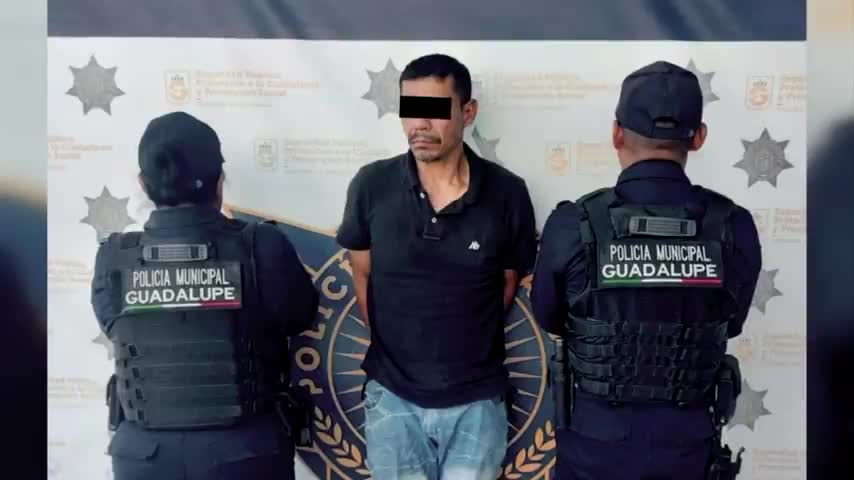 Un hombre fue detenido en el sector Dos Ríos, en Guadalupe, NL, tras una denuncia anónima.
