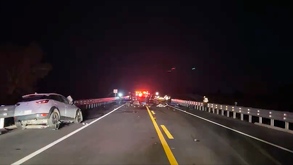 Choque en la Autopista Nayarit-Compostela deja como saldo 6 personas muertas y una herida de gravedad.