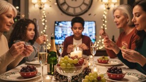 El ritual de las 12 uvas es uno de los más replicados en las festividades de Año Nuevo.