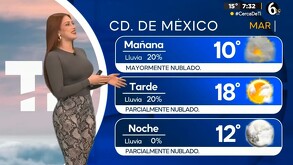 ¿Cuál será la temperatura mínima HOY 30 de diciembre del 2025?