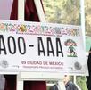 Presentación de placas conmemorativas por el Mundial 2026 en CdMx