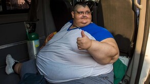Juan Pedro Franco, originario de Aguascalientes era considerado el hombre más obeso del mundo.