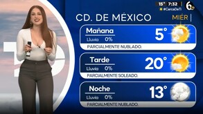 ¿Cuál será la temperatura mínima HOY 31 de diciembre del 2025?