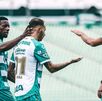 Santos Laguna en su partido ante los Correcaminos