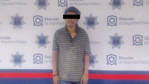 Hombre detenido por elementos de la Policía Municipal por haber herido con un desarmador a su hermano.
