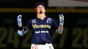 El beisbolista regiomontano con los venados de Mazatlán.