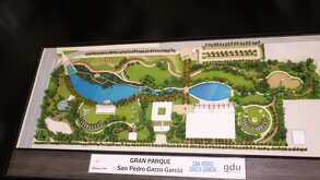 Maqueta del Gran Parque de San Pedro
