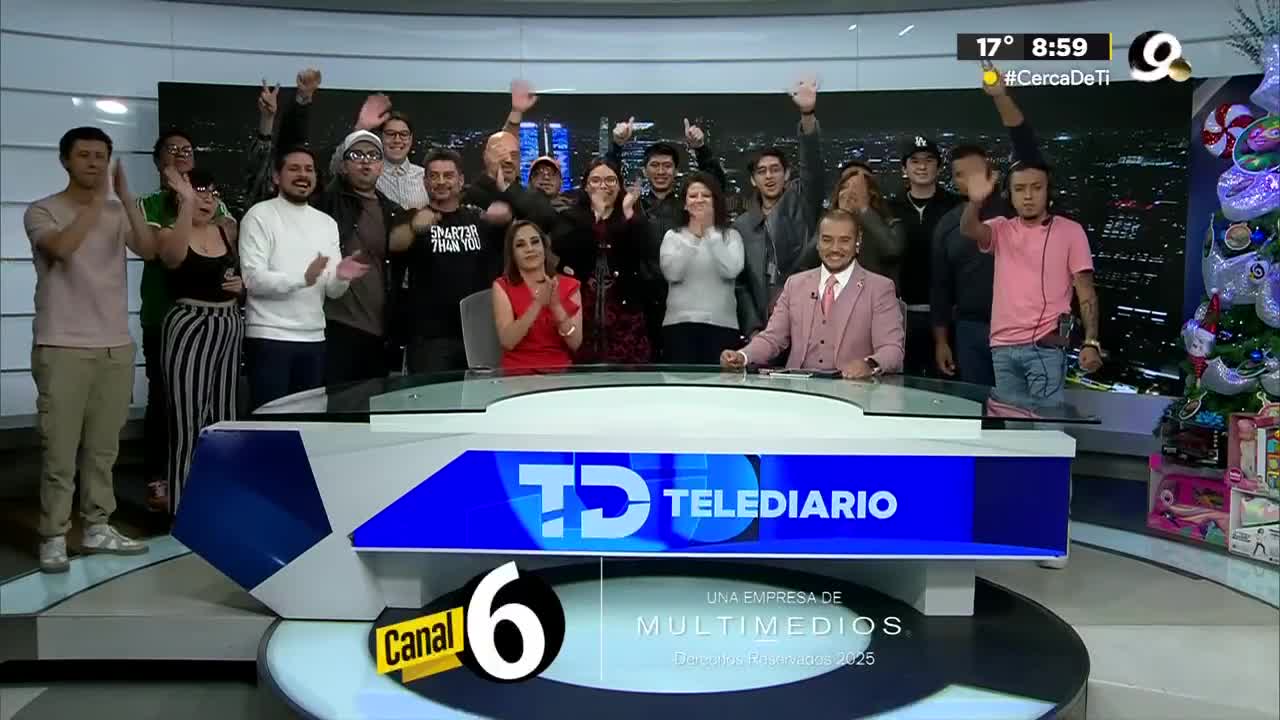 Telediario nocturno CdMx, miércoles 31 de diciembre de 2025.