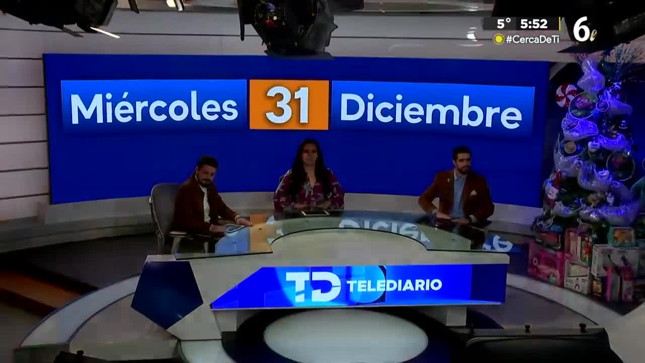 Programa conducido por Liliana Sosa, David Medrano y Antonio Pérez, miércoles 31 de diciembre de 2025.