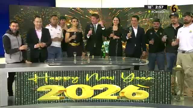 Programa conducido por Luis Carlos Ortiz, Erik Rocha y Sandra González, miércoles 31 de diciembre de 2025.