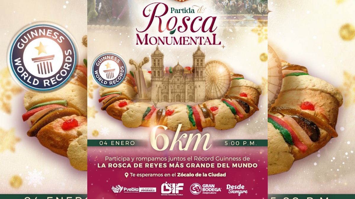 partida de rosca de reyes gratis en puebla 2026