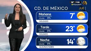 Clima CdMx 1 de enero 2026 telediario