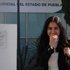 helena monzón saliendo de la audiencia de sentencia para javier lópez zavala