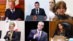 Integrantes del Gabinete de Samuel García.