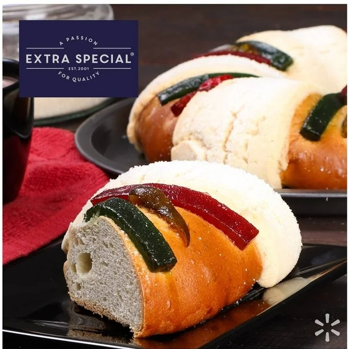 Rosca de reyes en Walmart mediana