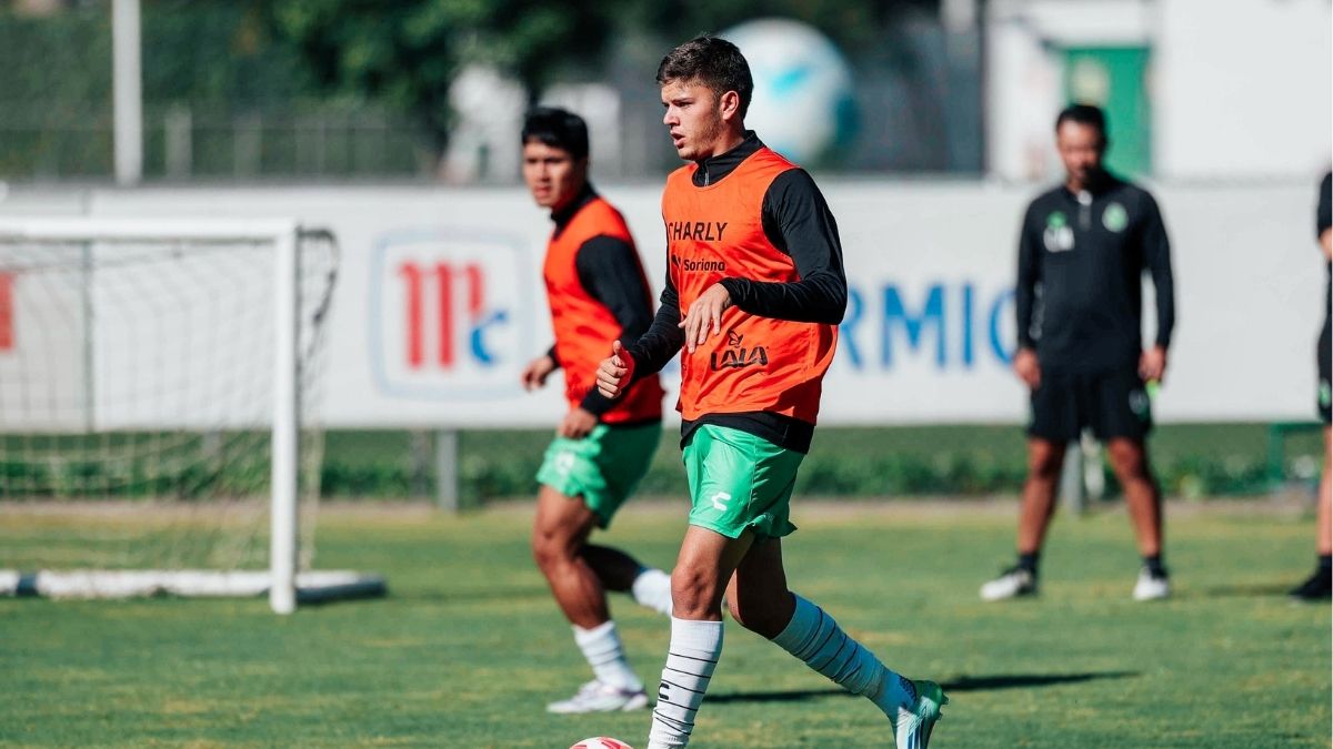 Santos Laguna realizando trabajos de pretemporada