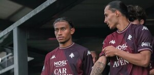 Tahirys Dos Santos con el Metz de Francia.