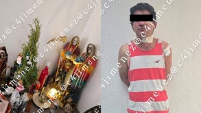 Cae sujeto por agredir a su pareja con arma blanca en Xochimilco, Ciudad de México.