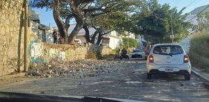 Imagen de cómo quedó Acapulco tras el fuerte sismo este 2 de enero.