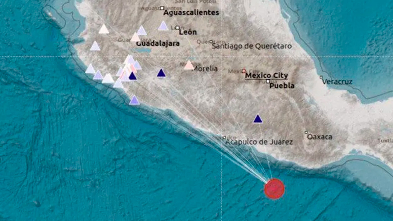 La mañana de este viernes se registró un sismo de magnitud 6.5 con epicentro en San Marcos, Guerrero.