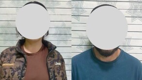 Los agresores, identificados como Alexandra y Rodrigo, fueron aprehendidos por agentes de la Policía Estatal.