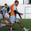 Anthony Martial en el último entrenamiento de Rayados previo al viaje a Guadalajara para jugar la Copa Pacífica ante la UDG.