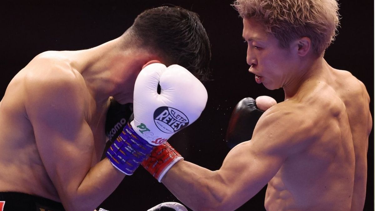 Alan David Picasso en su combate contra el japonés Naoya Inoue.
