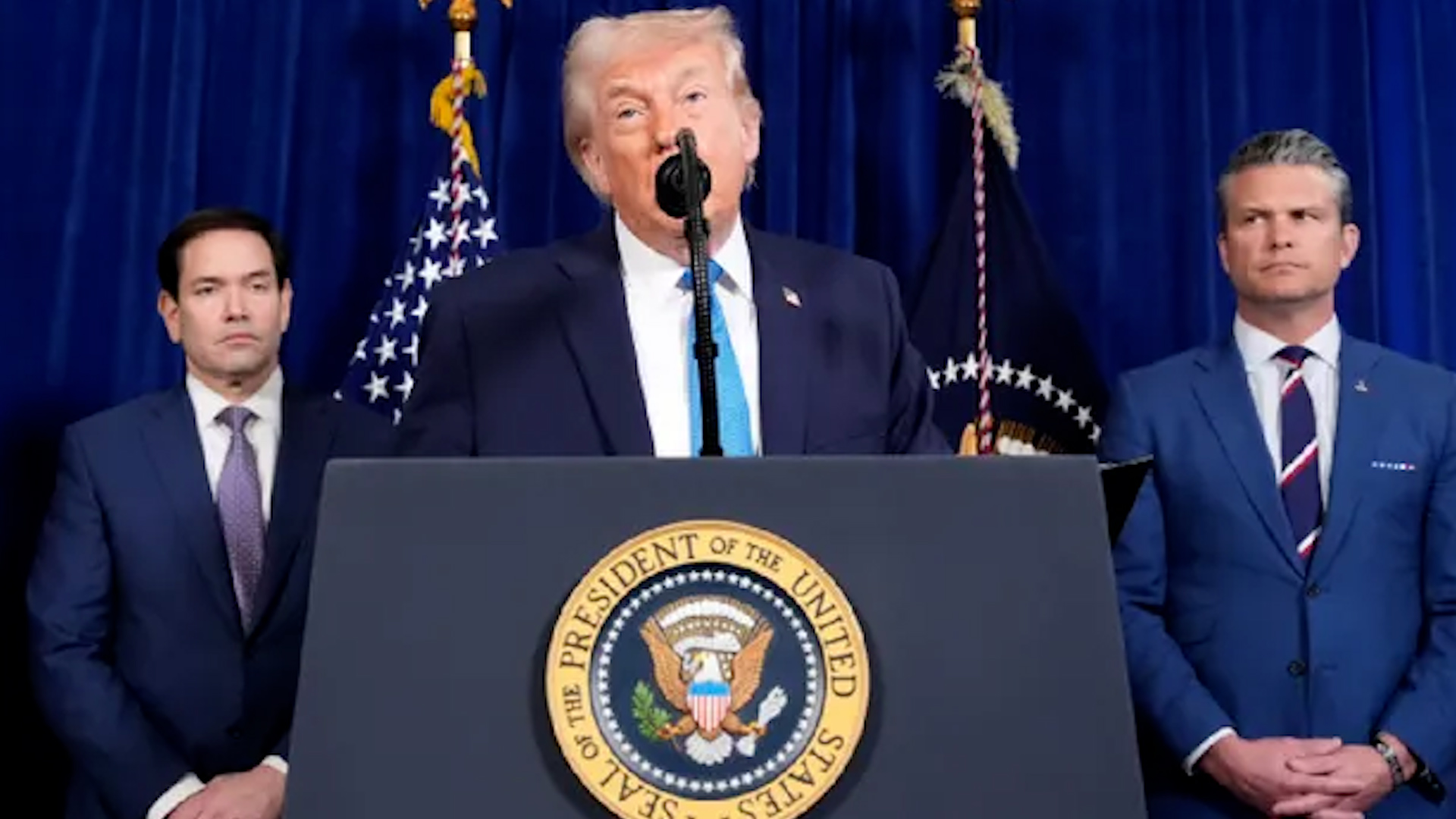 Declaraciones del gobierno estadounidense tras la detención de Nicolás Maduro y bombardeo a Venezuela.