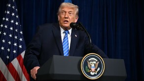 Donald Trump en conferencia de prensa desde Florida tras la detención de Nicolás Maduro