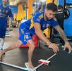 Juan Sánchez Purata y Marcelo Flores durante el primer día de pruebas físicas y médicas en Tigres rumbo al Clausura 2026.