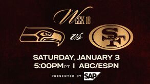 Promocional del partido Seattle vs San Francisco.