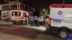 Cinco personas resultaron lesionadas luego de un choque entre dos motocicletas ocurrido la noche de este sábado 3 de enero en el bulevar San Juan Bosco.