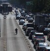 Tránsito en la Ciudad  de México por el Hoy No Circula.
