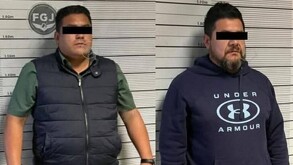 Iván ‘N’ y Erick ‘N’ fueron detenidos en el municipio de Lerma, por su presunta participación en el delito de extorsión.