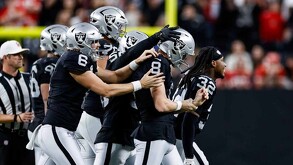Raiders en la semana 18 de la NFL 2025-26.