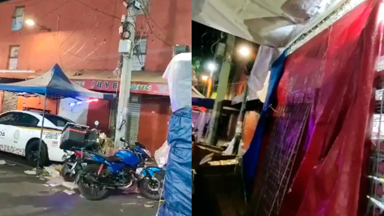 Un joven de 22 años, identificado como Christian, murió tras ser atacado a balazos en puestos de venta de juguetes del Centro Histórico.