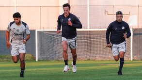 Jugadores y refuerzos del Puebla en los últimos entrenamientos previo al debut en el Clausura 2026.