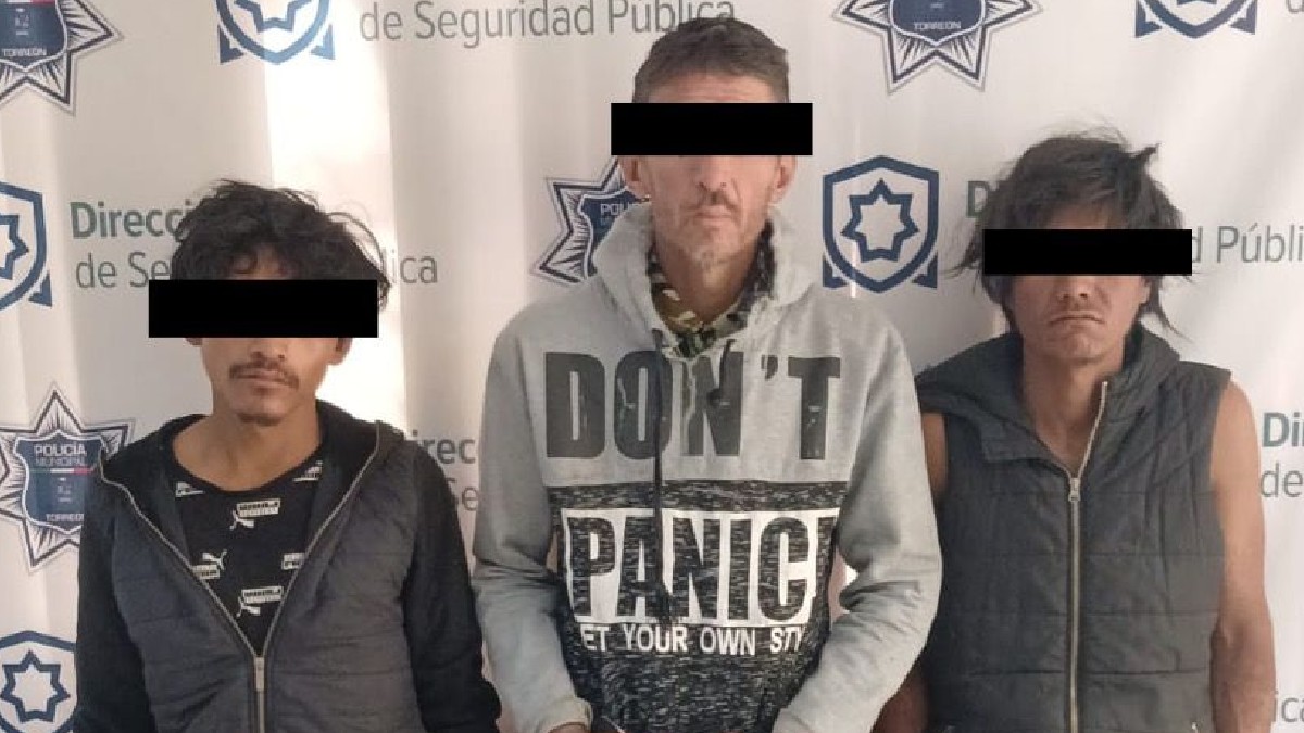Detenidos por allanamiento en Torreón.